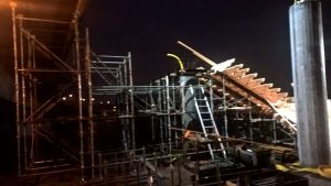 CUPLOK formställning och träknektar vid formsättning av en trappa.