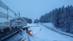 CUPLOK formställning för samverkansbro i stål och betong och träknektar.