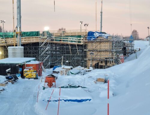 Infrakorridor BIP Boden – 5 st plattframbroar